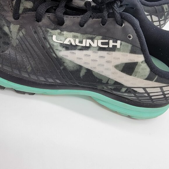 Brooks Sneakers Launch 3 Women’s Running Training Shoes Size 9.5 Black/Teal‎ - Picture 2 of 8